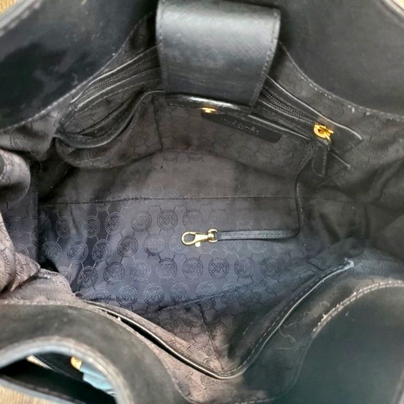 Michael Kors Hamilton Large North South Tote - Black - Picture 3 of 6